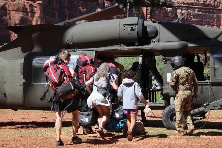 Flash flood rampaged through idyllic canyon of azure waterfalls;  search for hiker ends in heartbreak